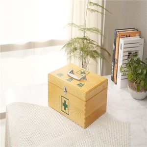 China <strong>Wooden</strong> First Aid Kit <strong>Tool</strong> Packing <strong>Box</strong> - Product Image 6