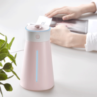 Mini Lampe Humidificateur Brume d'Air Ultrasonique Ventilateur Frais Chambre Maison Usb Humidificateur Portable