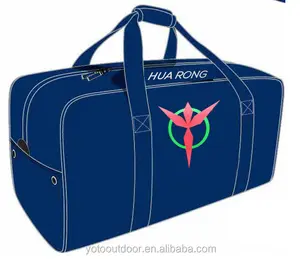 2018 personalizado Durável Saco de Equipamentos de Hóquei No Gelo de Futebol Sport Duffel Bag para Juniores e Adultos