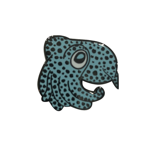 Moda personalizada duro esmalte solapa pin insignia de pulpo - Product Image 4