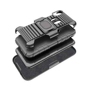 Funda 3 en 1 con soporte tipo armadura robótica para teléfono móvil iPhone <span class=keywords><strong>X</strong></span> <span class=keywords><strong>8</strong></span> con soporte magnético para coche - Product Image 2