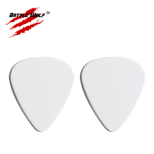 Wholesale Price 0.46mm 0.71mm 0.88mm 0.96mm 1.2mm 1.5mm Celluloid Material Blank Best White <span class=keywords><strong>Guitar</strong></span> Picks