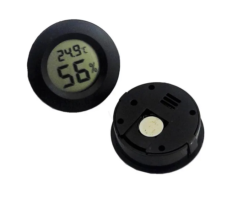 Mini Digital Thermometer hygrometer Electronic hygrometer thermometer color round