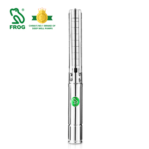 Alta capacidad fuerte <span class=keywords><strong>anti</strong></span> arena bomba de pozo profundo 6 pulgadas Acero inoxidable sumergible bomba de agua eléctrica - Product Image 1