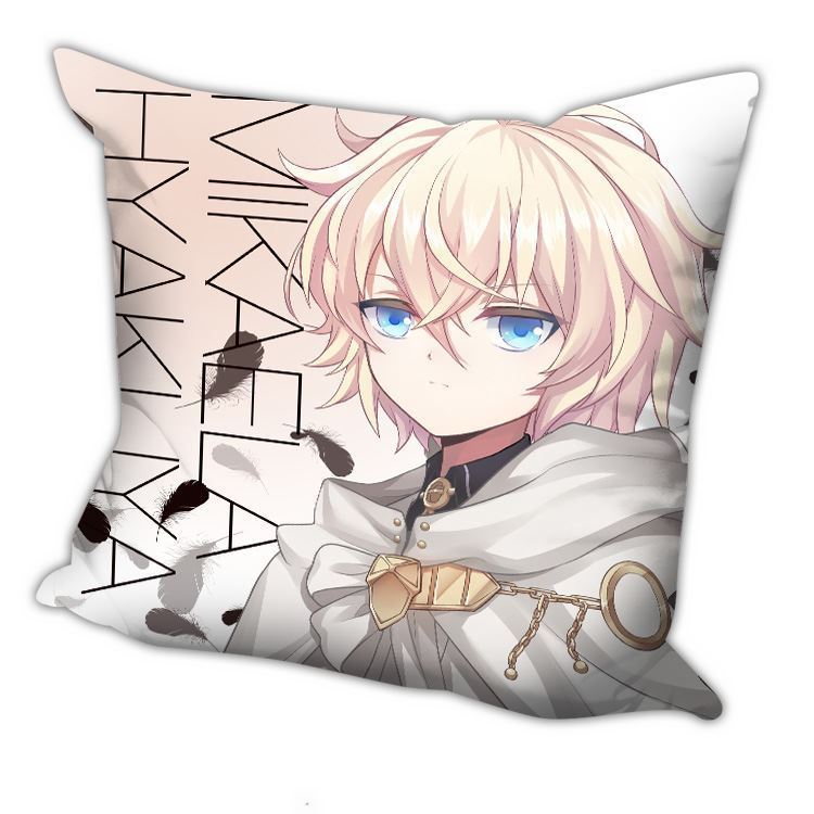 Новый микаэла Hyakuya - Owari нет серафим аниме Dakimakura площадь чехол H016