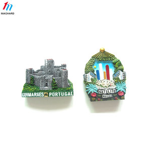 Custom 3D Resin Tourist Souvenir Fridge <strong>Magnet</strong> Country City Building Souvenir Fridge <strong>Magnet</strong> - Product Image 3