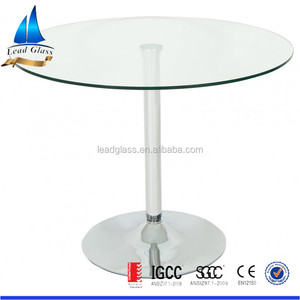 Verre rond trempé et renforcé sur mesure, transparent, 6 mm, 8 mm, 10 mm, 12 mm, 15 mm, 19 mm, pour plateau de table à manger - Product Image 6