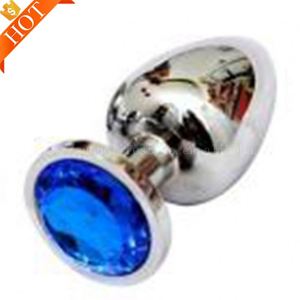 Gratis Aangepaste Doos-Nieuw Ontwerp Mannelijke Kuisheid Vrouw 1 Stuks Of 3 Stuks 1Set Metalen Roestvrij Staal Zilveren Butt Plugs - Product Image 6