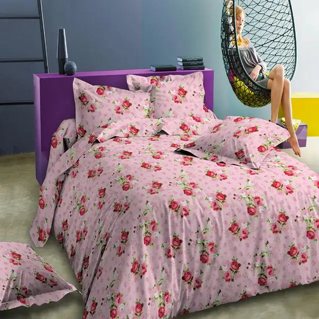 Novos produtos lançados 100% poliéster têxtil tecido da folha de cama 3d