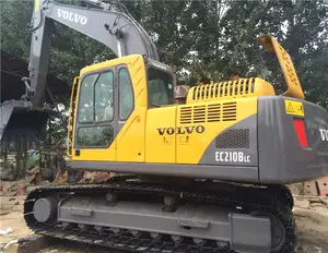 Ikinci el araç VOLVO EC210BLC paletli ekskavatör EC210B VOLVO hidrolik ekskavatör kullanılan shanghai/EC210 ikinci el araç VOLVO ekskavatör