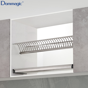 <span class=keywords><strong>Scolapiatti</strong></span> a 2 Ripiani in Acciaio Inox per Armadio da <span class=keywords><strong>Cucina</strong></span> Montaggio a Parete - Product Image 1