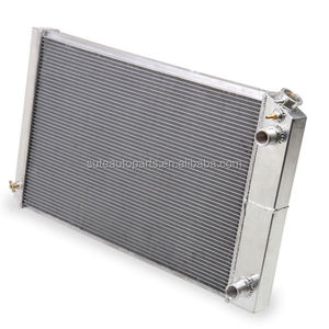 Radiador <span class=keywords><strong>de</strong></span> Refrigeración <span class=keywords><strong>de</strong></span> Aluminio <span class=keywords><strong>de</strong></span> Doble Paso para Camioneta <span class=keywords><strong>Chevrolet</strong></span> Chevy 94-04 S10 95-05 Blazer LS Swap - Product Image 1