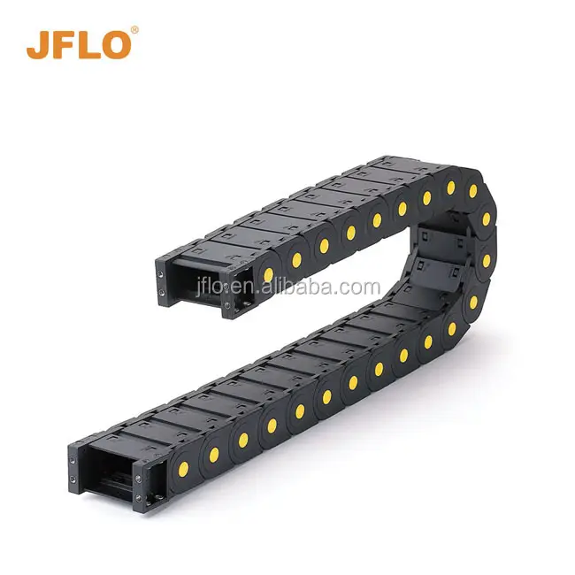 JFLO factory  China JFLO cable chain for machine  cnc cable drag carrier tray