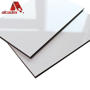 <span class=keywords><strong>Dibond</strong></span> <span class=keywords><strong>blanc</strong></span> 2mm 3mm 4mm 6mm d'épaisseur <span class=keywords><strong>panneau</strong></span> composite en aluminium meilleur prix d'usine - Product Image 1