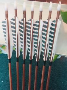 <span class=keywords><strong>Frecce</strong></span> di bambù Con La Spirale Turchia Fletchings <span class=keywords><strong>Frecce</strong></span> <span class=keywords><strong>Arco</strong></span> - Product Image 3