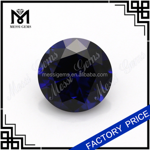 8.0mm ronda 34 # corunudm Creado <span class=keywords><strong>Azul</strong></span> <span class=keywords><strong>Zafiro</strong></span> <span class=keywords><strong>piedra</strong></span> - Product Image 1