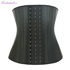 NANBIN Hourglass Plus Size Slimming Latex Rubber 25 Steel Bone Body Shaper