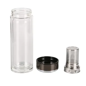 Producto <span class=keywords><strong>de</strong></span> Venta caliente promocional <span class=keywords><strong>de</strong></span> cristal botella <span class=keywords><strong>de</strong></span> vidrio <span class=keywords><strong>de</strong></span> <span class=keywords><strong>agua</strong></span> con Infusor <span class=keywords><strong>de</strong></span> té - Product Image 1