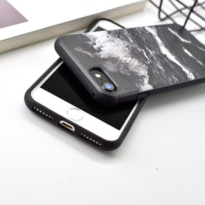 2018 Nouvelle encre peinture montagne doux silicone cas de téléphone pour iPhone - Product Image 4