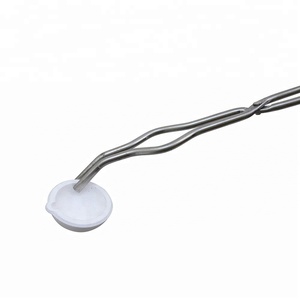 HAIJU LAB profesyonel sınıf paslanmaz çelik 18 "(450mm) laboratuvar kullanımı için çok fonksiyonlu pota maşa - Product Image 5