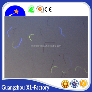 95gsm A4 Size Anti-counterfeit Certificate <strong>Paper</strong> with Invisible <strong>Red</strong> and Blue UV Fiber - Product Image 4
