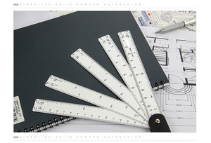 Regla de escala para ingeniero, plegable, promocional, 5 piezas - Product Image 5