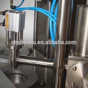 de venta caliente automático rotativo tipo de vaso de plástico de llenado y sellado de maquinaria para la jalea/café/leche/yogur - Product Image 2