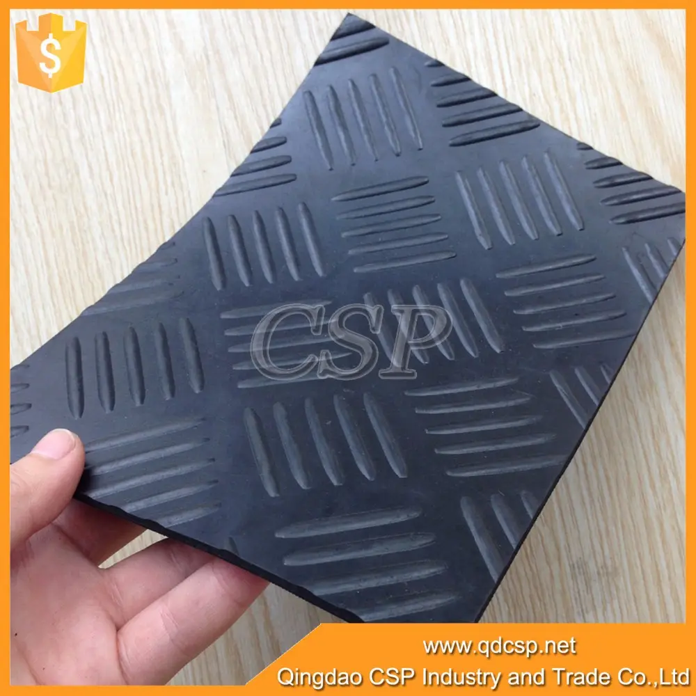non-slip shockproof 5mm neoprene rubber sheet