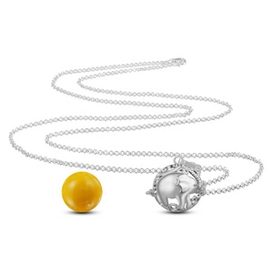 Collier musical <span class=keywords><strong>Bola</strong></span> Harmonie Éléphant Porte-Bonheur pour Femme Enceinte - Product Image 4