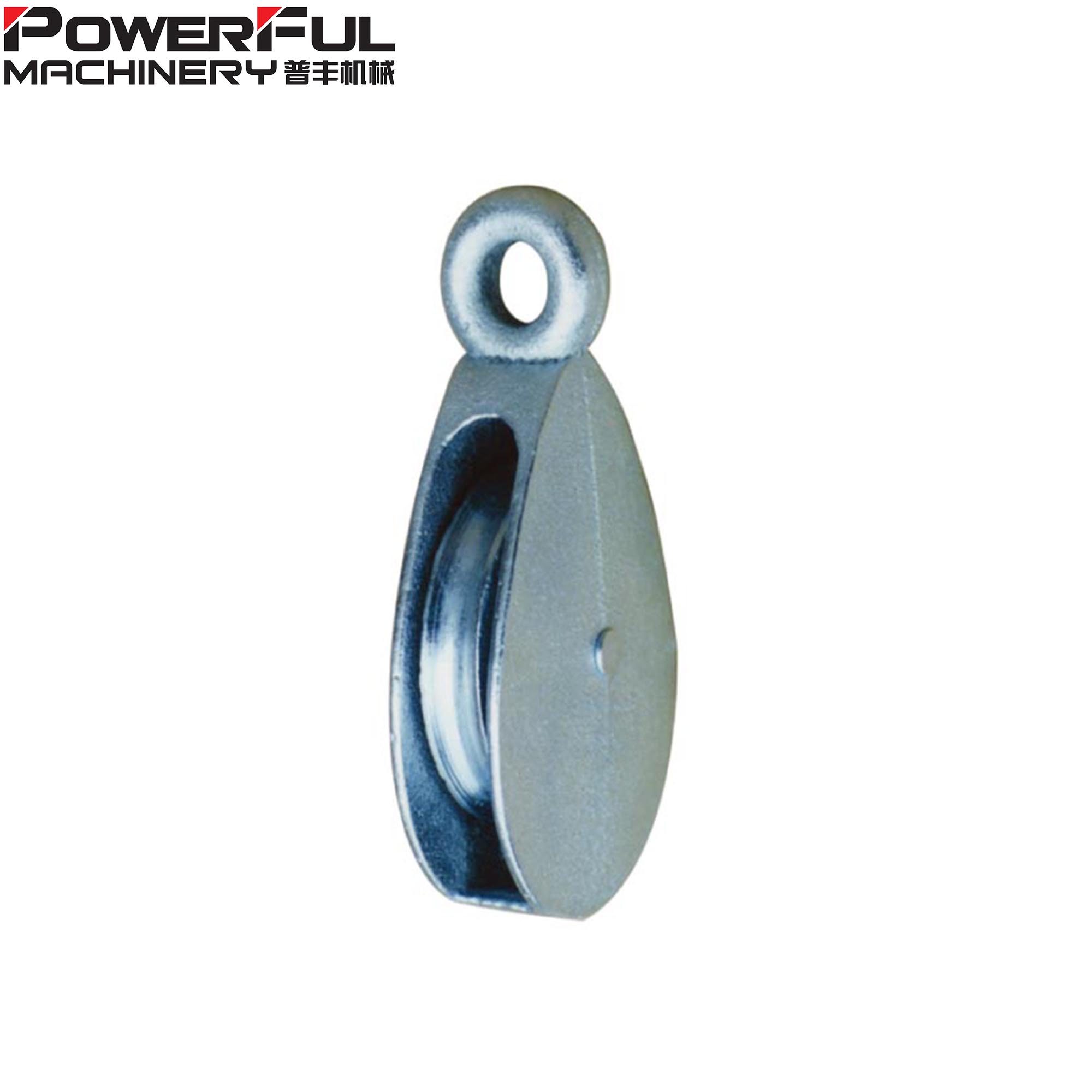 Оцинкованный чугунный шкив с фиксированным глазом