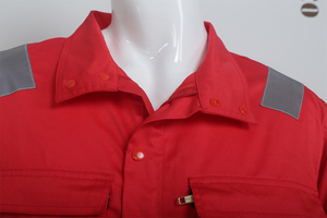 Vente chaude <span class=keywords><strong>Pompier</strong></span> De Sécurité <span class=keywords><strong>combinaison</strong></span> Vêtements Style Vêtements De Travail Résistant Au Feu Uniforme - Product Image 6
