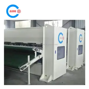 Glass fiber felt fabric needle punching production line and nonwoven fabric production line