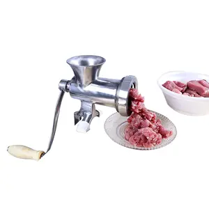 #8 304 Stainless Steel Manual Meat Grinder Minced Meat Stuffing Cutter Grinders Home Hand Sausage Filler Machine