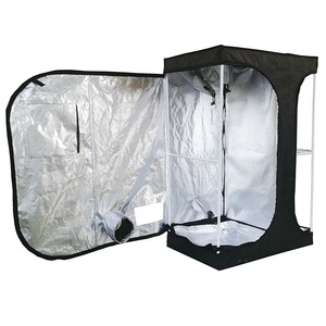 Custom 90*60*135cm 2-in-1 piccola <span class=keywords><strong>serra</strong></span> idroponica interna da giardino coltiva scatola facilmente assemblata in metallo - Product Image 1