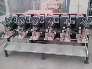 High speed 6 head yarn winding machine for winding spool or cone