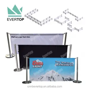 TS-CB01 Quality Assured Cafe Restaurant Divider Barrier, Outdoor Privacy Divider Screen Panel, Restaurant Table Dividers