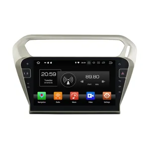 10.1 inch HD digital screen Android 10.0 system Car dvd navigator player for Peugeot PG301 2013-2016 4+64GB