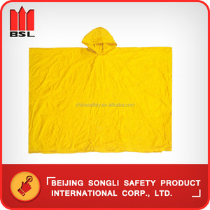 SLF-9048 PVC pluie <span class=keywords><strong>camp</strong></span> d'équitation randonnée pêche poncho pluie manteau cape vêtements avec chapeau - Product Image 2