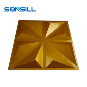 Moderne mur décoratif plaques <span class=keywords><strong>pvc</strong></span> de <span class=keywords><strong>douche</strong></span> en plastique 3d panneaux muraux - Product Image 5