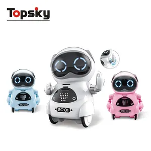 Talking educational pocket robot toy intelligent for kids smart robot toy