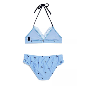 Costume <span class=keywords><strong>da</strong></span> <span class=keywords><strong>bagno</strong></span> a due pezzi ricamato arcobaleno per ragazze morbide Bikini personalizzato per bambini - Product Image 6