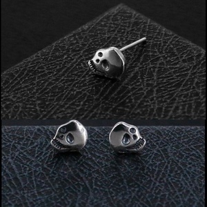2024 Ohrringe für Herren Schmuck Coole Ohr stecker 925 Silber für Jungen Zirkonia Trendy Plain Sterling Silber Ohrringe