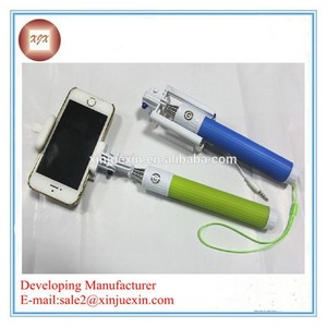con conexión de cable 2015 monopod <span class=keywords><strong>selfie</strong></span> palo para el <span class=keywords><strong>iphone</strong></span> - Product Image 2