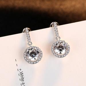 CZCITY Zircon Real <strong>Silver</strong> Drop <strong>Long</strong> <strong>Earrings</strong> Women Dangle Hanging <strong>Earring</strong> 925 Sterling-<strong>Silver</strong> Luxury Fine Jewelry - Product Image 5