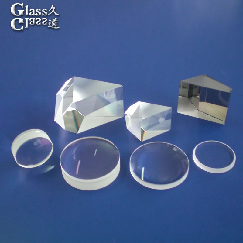 Optical prism glass double convex lens achromatic lenses for optical use