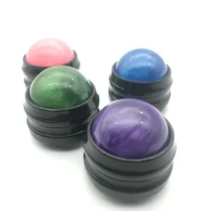 Rotating Resin Beads for foot acupressure massage Hot trigger point ball masseur reflexologia podal massagem instrumento