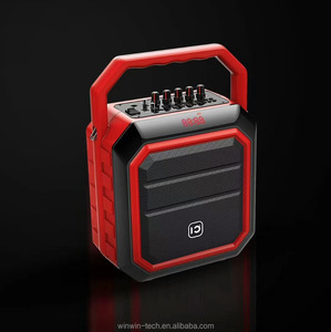 2018 Nouveau Produit Shidu Sans Fil 30 W Soirée Karaoké Portable Pa Haut-Parleur avec Radio FM et Micro - Product Image 1