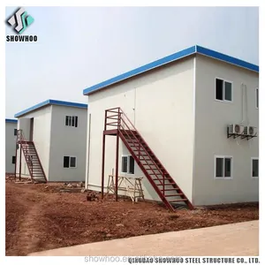 Prefabricated Steel Structure Two Storey Factory Office Building