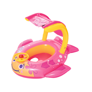<span class=keywords><strong>Flotador</strong></span> Inflable para Bebés Bestway 34108 con Forma de Tiburón/Pez - Product Image 2