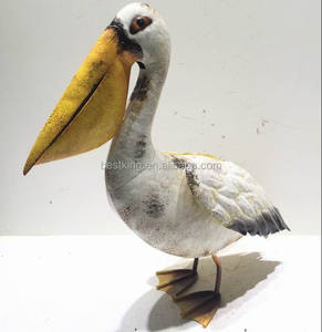 Metal decoración <span class=keywords><strong>pelícano</strong></span>/animal decoración/pelican decoración para el jardín - Product Image 1
